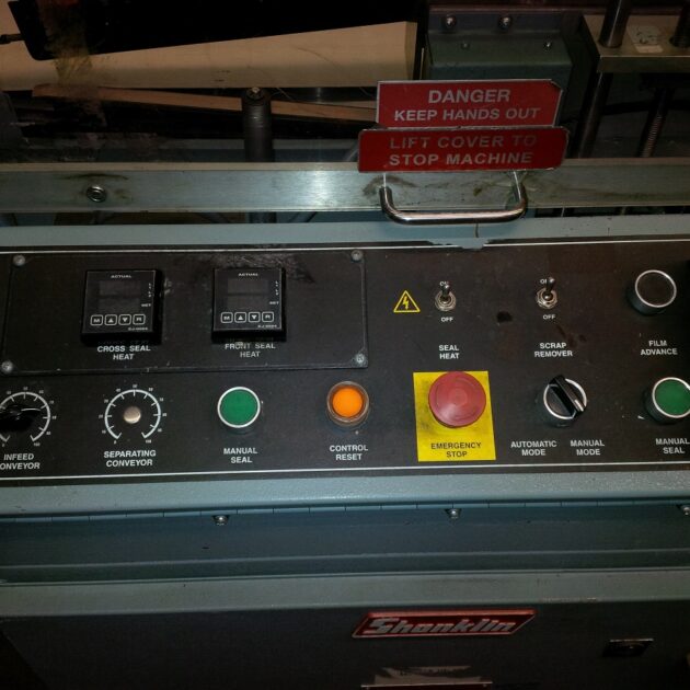 Refurbished Shanklin A27 Semi-Automatic L-Bar Sealer Control