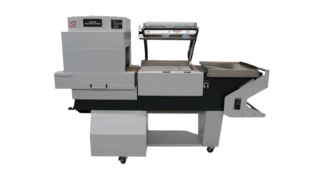 Heat-Seal HDX-250 Heavy Duty Combo Shrink System: Reliable, Industrial-Grade Packaging Efficiency.