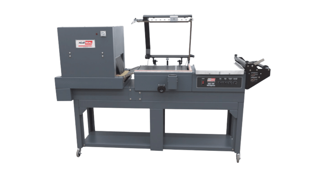 Heat Seal HSE100 Combo Shrink Wrapper Provides A Quality Shrink Packaging Solution In A Compact Footprint!